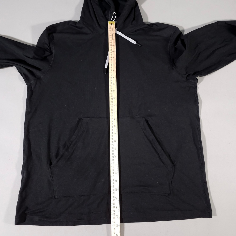 Lululemon Hoodie Mens XL Black LM3F86S Drysense Pullover Activewear - Picture 5 of 6